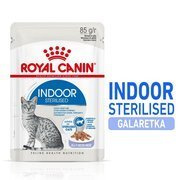 Royal canin indoor sterilised jelly karma mokra dla kotów dorosłych sterylizowanych, przebywających w domu saszetka 85g