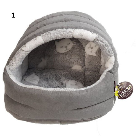 Butikzoo budka jula lux futro dla kota, psa 35x30x26