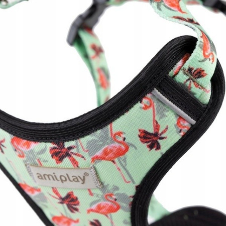 amiplay Discovery BeHappy szelki dla psa Flamingo L