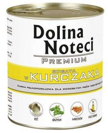 Dolina noteci premium pies kurczak puszka 800g