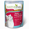 Naturina fresh tuńczyk z białą rybą w sosie dla kota 80g