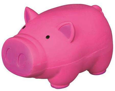 Świnka, oryginalny dźwięk ,lateks, 11 cm