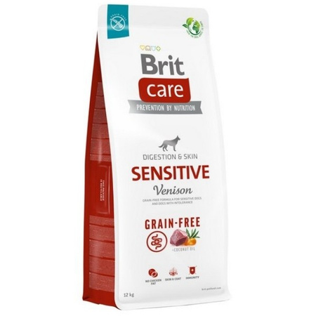 Brit Care Grain Free Sensitive dziczyzna dla psa 12 kg