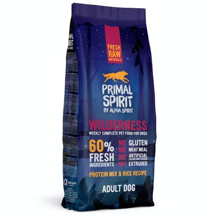Primal Spirit Wilderness 60% karma dla psa 12 kg