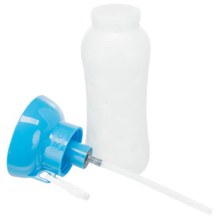 Butelka z miską, plastik, 0.55 l