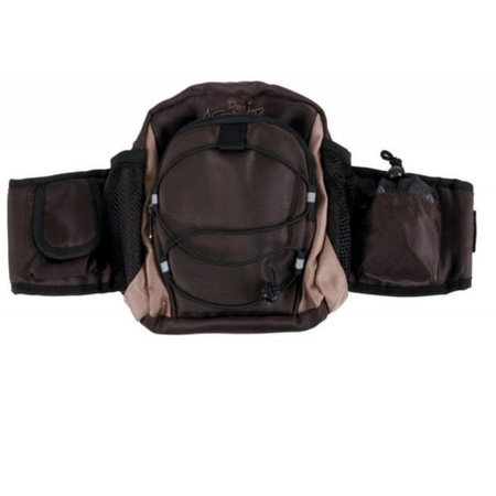 PAS NA BIODRA  21x15x20cm BEŻ-BRĄZ