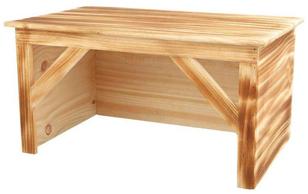 Domek dla królika drewniany, 50 × 26 × 31 cm