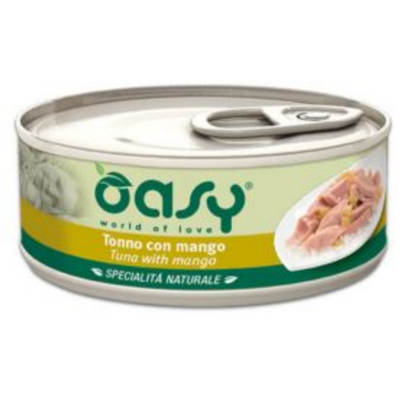 Oasy Natural tuńczyk z mango dla kota 70 g