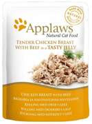 Applaws saszetka dla kota kurczak z wołowiną w galaretce 70g