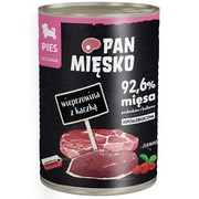 Pan Mięsko wieprzowina z kaczką dla szczeniąt 400 g