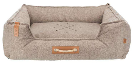 BE NORDIC Legowisko Föhr Soft, 60 × 50 cm, szare