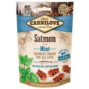 Carnilove crunchy snack salmon & mint with fresh meat dla kota 50 g