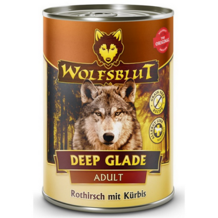Wolfsblut Dog Deep Glade Jeleń i bawół puszka, 395g