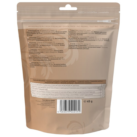 Catz finefood meatz N.09 jeleń dla kota 45 g