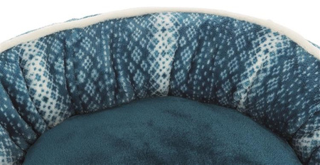 Lumi, Legowisko, dla psa/kota, czerwone, owalne, 50cm