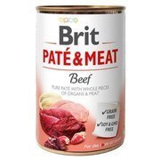 Brit pate & meat beef dla psa 400 g