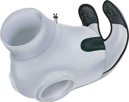 Ochronne body, dla kota, szare, S–M