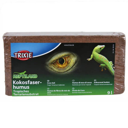 Podłoże: Humus z włókien kokosa, prasowane, 9 l