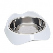 Pixi, miska, dla kota, biała, 16 x 16 x 5,7 cm, 200 ml