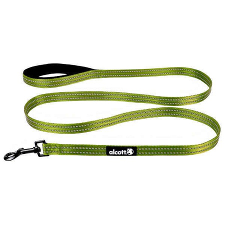 Alcott smycz wędrowna 1,8m żółta