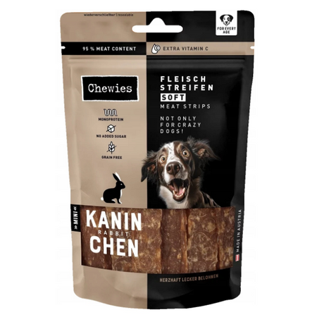 CHEWIES MEAT STRIPS SOFT MII 70G KRÓLIK