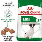 Royal canin mini adult 8+ karma sucha dla psów starszych od 8 do 12 roku życia, ras małych 2kg