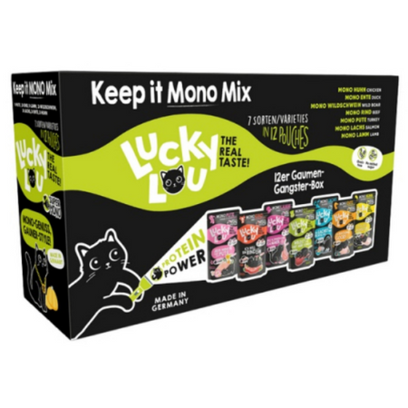Lucky Lou SuperMono Keep it Mono Mix Multipack saszetki 12x125g