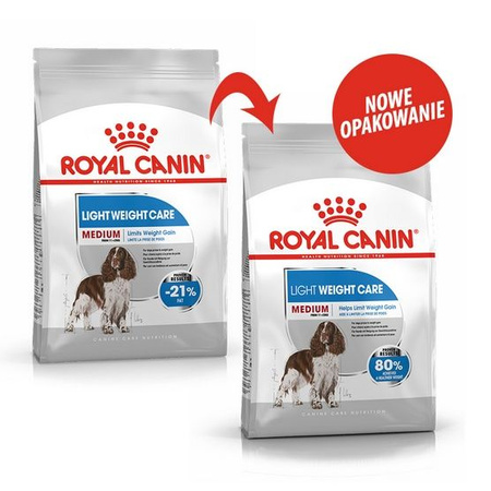Royal canin medium light weight care karma sucha dla psów dorosłych, ras średnich tendencją do nadwagi 3kg