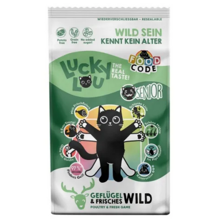 Lucky Lou Food Code Lifestage Senior Geflugel & Wild 1,7kg