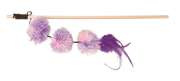 Wędka z pomponami, 40 cm