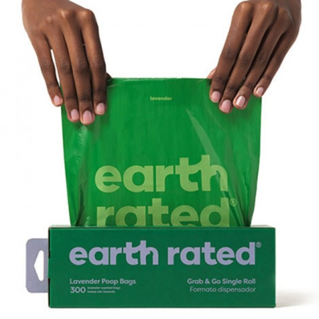Earth Rated woreczki lawendowe na psie odchody 300 szt.