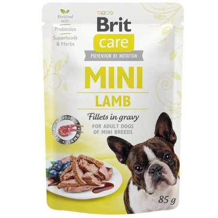 Brit Care Mini Pouch jagnięcina filety 85 g
