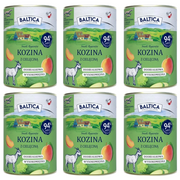 ZESTAW Baltica Smaki Regionów kozina z cielęciną, 6 x 400 g