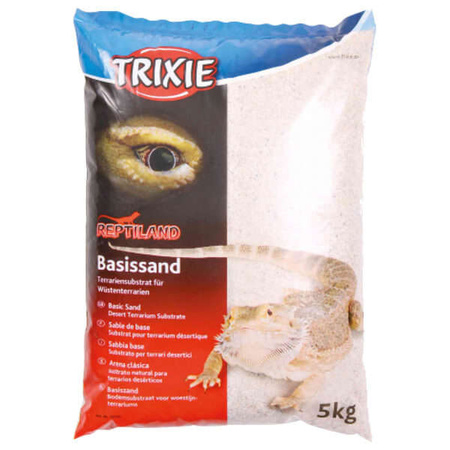 Piasek podstawowy do terrariów pustynnych, 5 kg, biały
