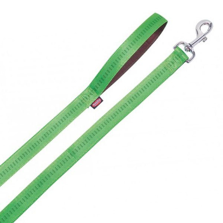 Smycz nobby soft grip 120cm zielona