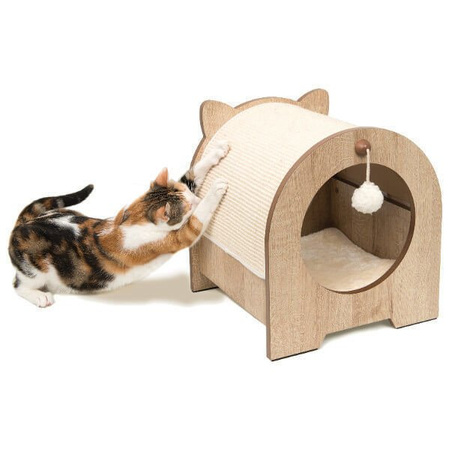 Legowisko z drapakiem Catit Vesper Minou, 36 x 36.5 x 40.5 cm