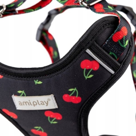 amiplay Discovery BeHappy szelki dla psa Cherry L