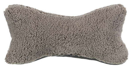 Poduszka Bendson, 40 × 22 cm, jasnoszara/ciemnoszara