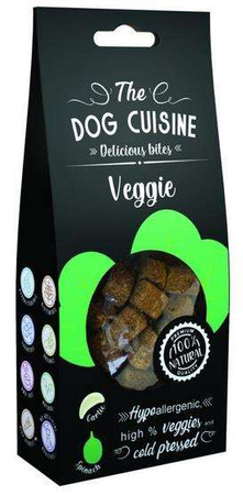 The Dog Cuisine Delicious Bites Veggie szpinak i czosnek 100 g