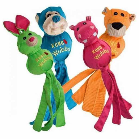 Kong wubba friends ballistic szarpak dla psa s, l, xl
