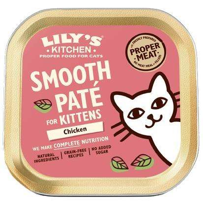 Lily's Kitchen Smooth Pate z kurczakiem dla kociąt 85 g