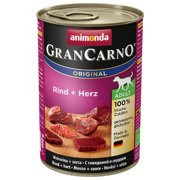 Animonda GranCarno Adult Rind Herz Wołowina + Serca puszka 400g