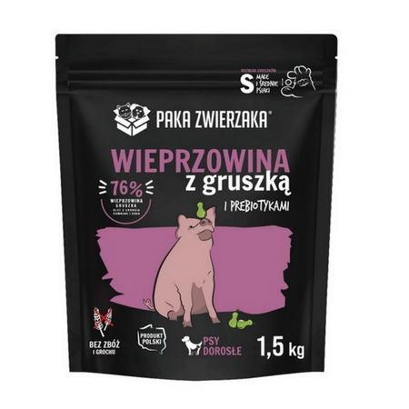 Paka Zwierzaka Seventh Heaven wieprzowina z gruszką dla psa 1,5 kg
