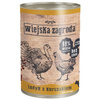Wiejska zagroda indyk z kurczakiem dla kociąt 400 g