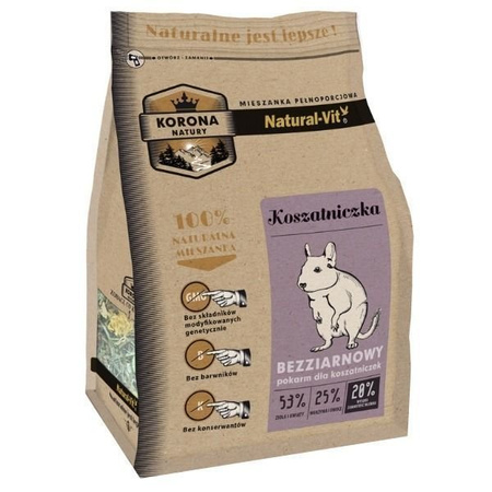 Natural-vit korona natury dla koszatniczki 750 g