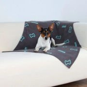 KOC DLA PSA "BARNEY",100x70cm, ciemnoszary