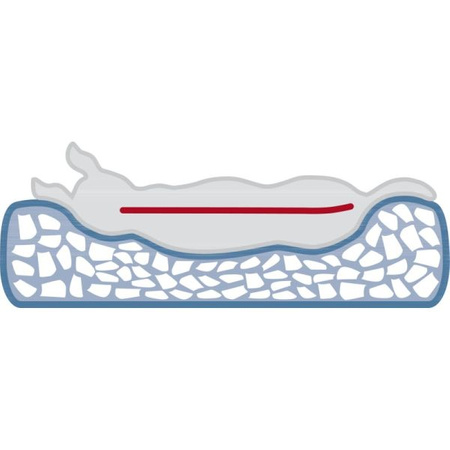 Vital Loki, legowisko, dla psa/kota, szare, 50 x 35 cm, z recyklingu