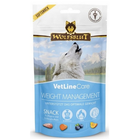 Wolfsblut Dog VetLine Snack Weight Management - indyk i bataty 100g