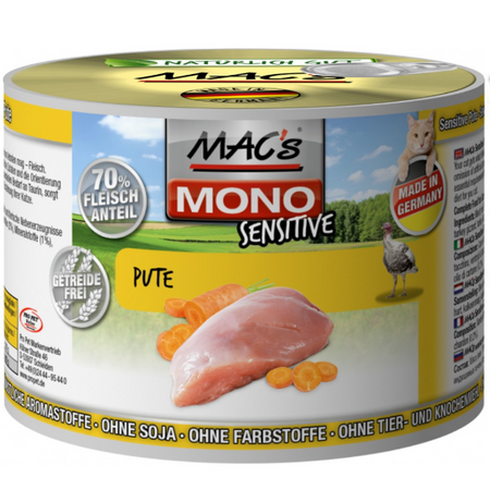 Mac's mono sensitive indyk 200g