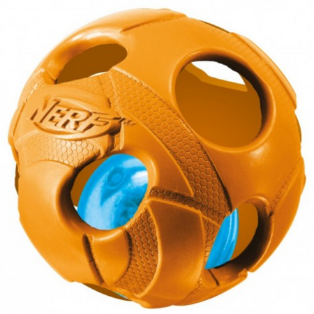 NerfDog Świecąca Piłka lluma-Action Led 8,7 CM